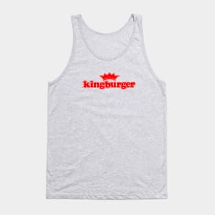 Kingburger (Red Text) Tank Top